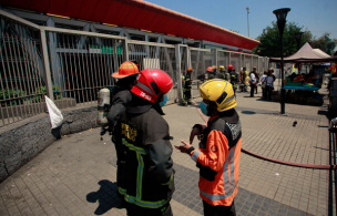 Ordenan evacuar la estación Pudahuel de la Línea 5 del Metro de Santiago