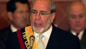 Muere el expresidente de Ecuador Gustavo Noboa