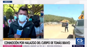 VIDEO | El momento cuando un periodista de CHV se 