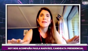 Paula Narváez, candidata presidencial del PS: 