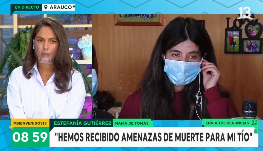 “Sí recibí una amenaza”: Madre de Tomás Bravo relata que le llegó un mensaje contra su tío, la última persona que vio al menor