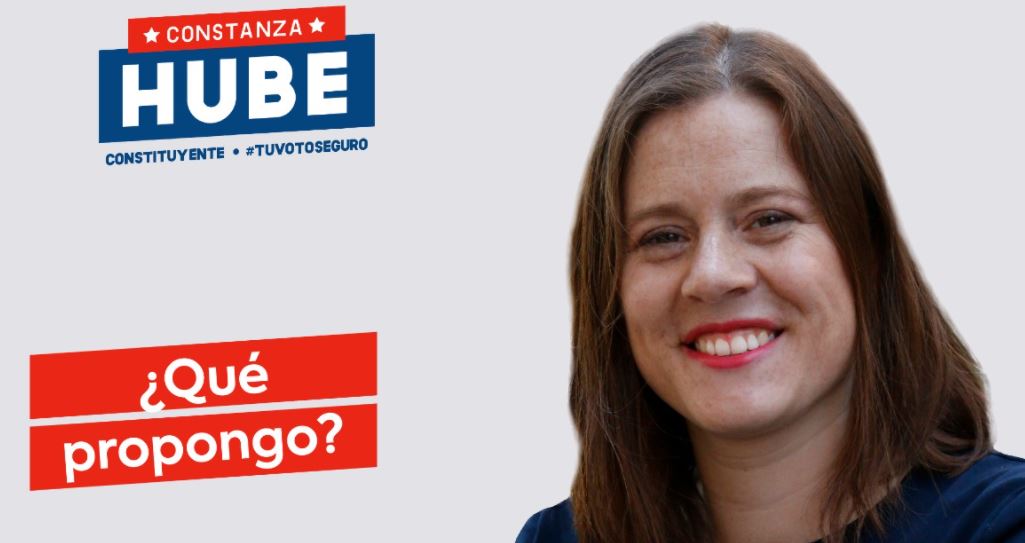“Cometimos un error de redacción”: Constanza Hube explica polémica gráfica de su candidatura a constituyente