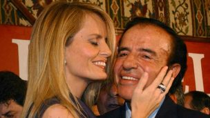 El sensible mensaje de Cecilia Bolocco por la muerte de su ex marido Carlos Menem