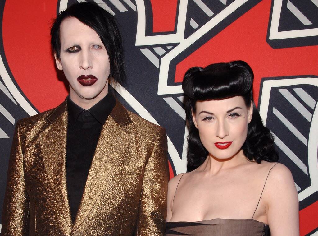 Dita Von Teese rompió el silencio ante las acusaciones de abuso hacia Marilyn Manson