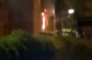 Detienen a 12 personas tras incendio en municipio de Villarrica