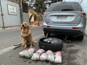 Chañaral: En prisión preventiva conductor que transportaba droga dentro de un neumático