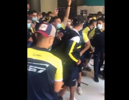 La emocionante arenga del plantel de la U. de Concepción en la previa del duelo por la permanencia