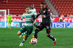 México: Gonzalo Jara fue expulsado en derrota de Tijuana ante Santos