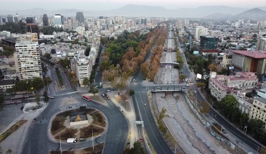 Así luce la Región Metropolitana tras amanecer este sábado en Cuarentena [FOTOS]