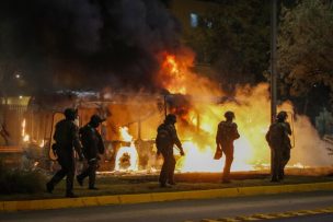 Día del Joven Combatiente: una persona muerta y 45 detenidos en la R.M.