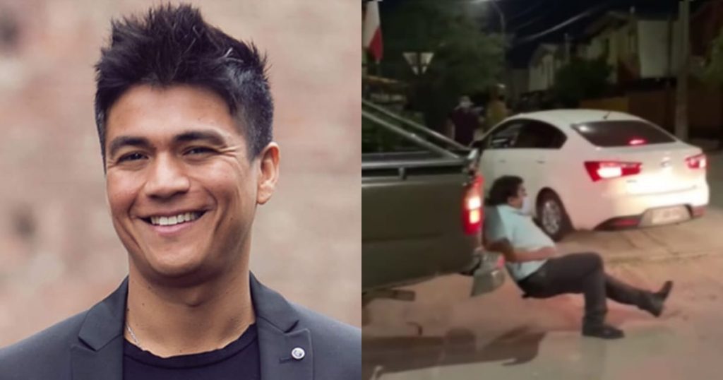 Américo recreó “atropello” simulado por evangélico fiscalizado en Los Ángeles: “Aún no me sale bien”