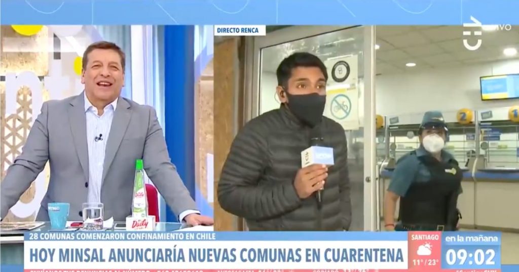 “Aprende a leer”: La parada de carros en vivo recibió Juan Pablo Queraltó por guardia de seguridad