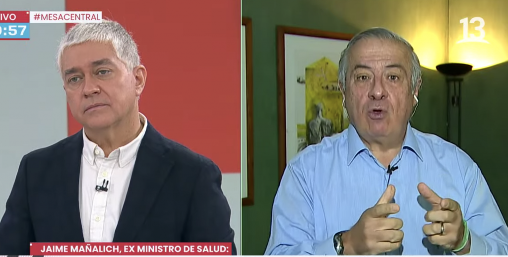 Jaime Mañalich dice que Fuad Chahín debe retractarse: “Lo que dijo el presidente de la DC es una calumnia”