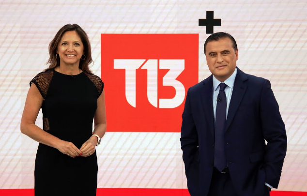 Mónica Pérez y Ramón Ulloa debutaron como dupla en un renovado “Tele13 central”