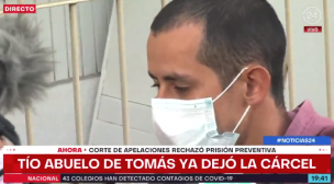 Hijo de Jorge Escobar tras libertad de su padre en caso de Tomás Bravo: 