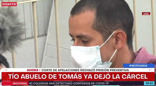 Hijo de Jorge Escobar tras libertad de su padre en caso de Tomás Bravo: “Él está muy arrepentido de haberlo dejado en ese momento”