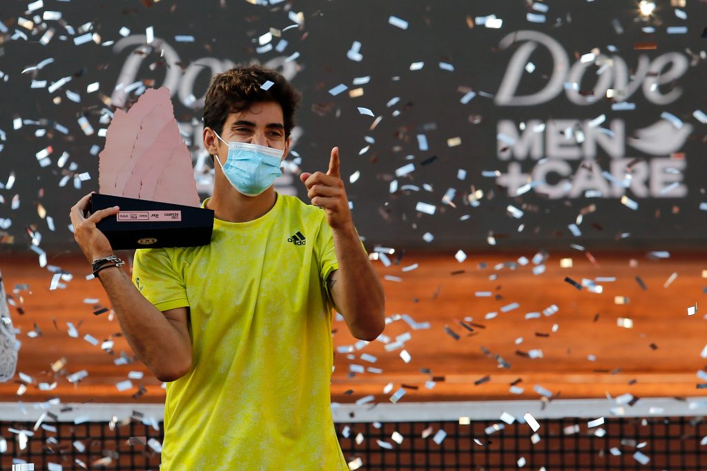 Cristian Garin apareció en el Top 20 del ranking ATP