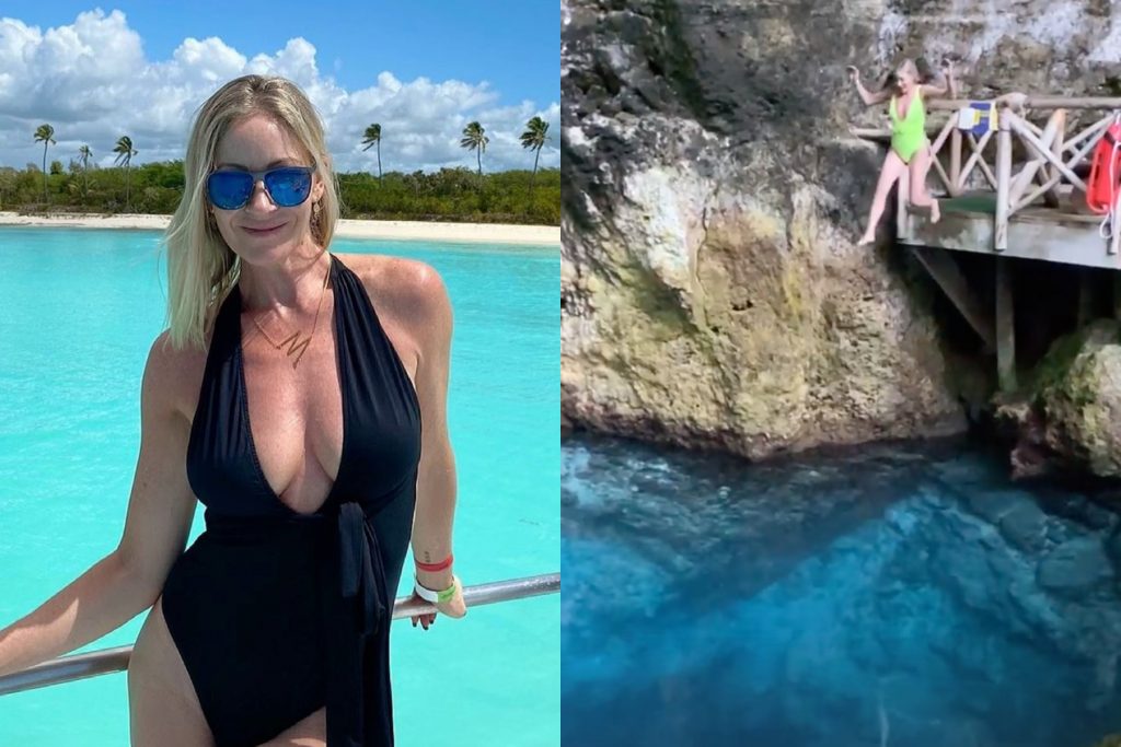 “Me atreví”: Marcela Vacarezza vive adrenalínico momento en medio de sus vacaciones en República Dominicana