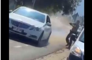 Sujetos escapan de control policial atropellando a carabinero en Machalí: Hubo balacera en pleno día y 6 detenidos