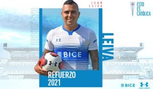 Universidad Católica oficializó el fichaje del volante Juan Leiva