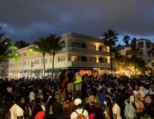 Miami Beach ordenó toque de queda nocturno tras caos por llegada de turistas