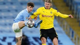 Manchester City logra en casa leve ventaja sobre el Dortmund en Champions League