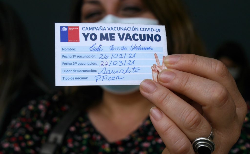 Minsal reportó 7.370.951 personas han sido vacunadas contra Covid-19 en Chile
