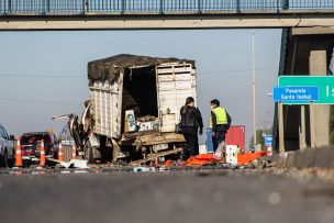 Reportan choque de dos camiones en la Región de Ñuble: dejó un saldo de dos fallecidos