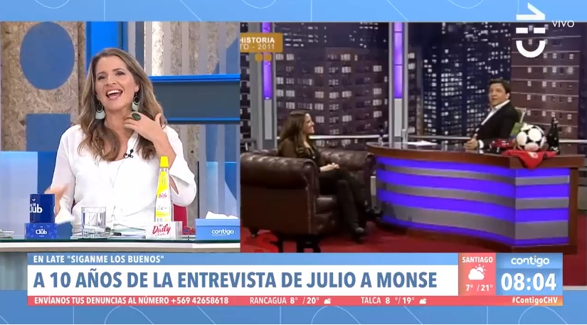 “Hace 10 años atrás”: JC Rodríguez rememoró antigua entrevista que le hizo a Monserrat Álvarez