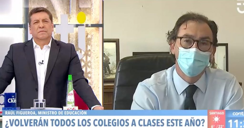 “Usted se transforma en un meme”: El tenso debate entre JC Rodríguez y ministro Figueroa por retorno a clases