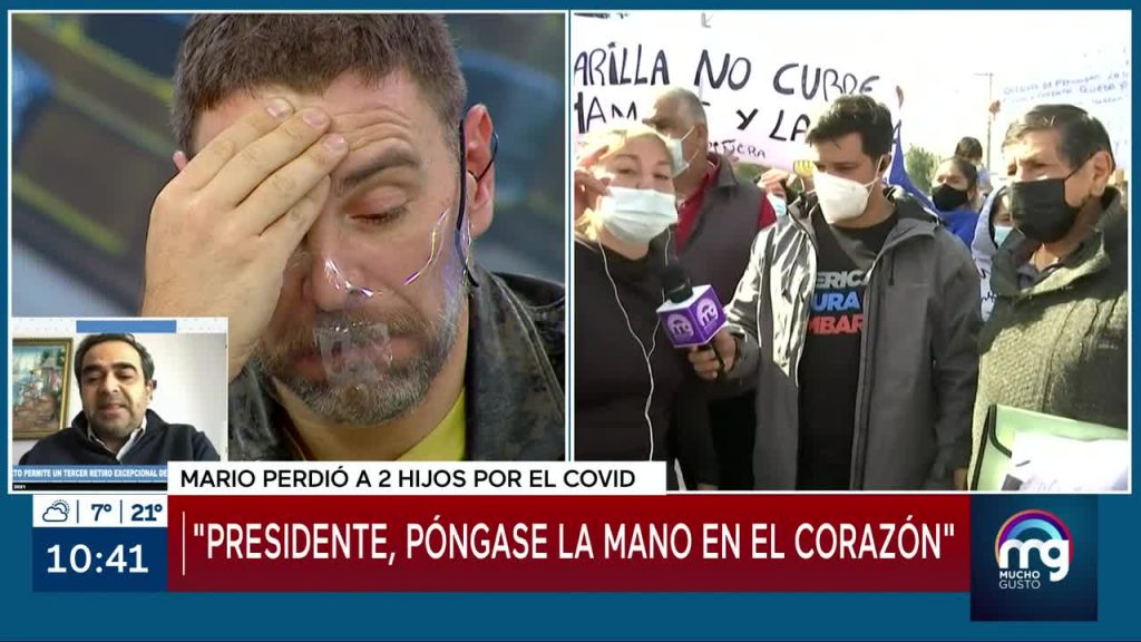 ¡Se quebró por completo! José Antonio Neme se conmueve con historia de vecino que perdió a sus dos hijos por Covid-19