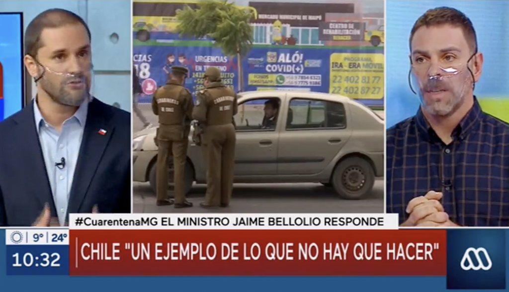 “Es fácil criticar y no decir cómo”: Neme y ministro Bellolio se enfrascan en trabado debate en “Mucho Gusto”