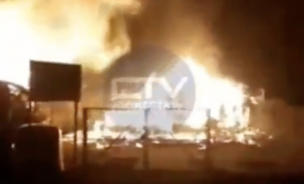 Investigan intencionalidad de incendio en centro turístico de Tirúa