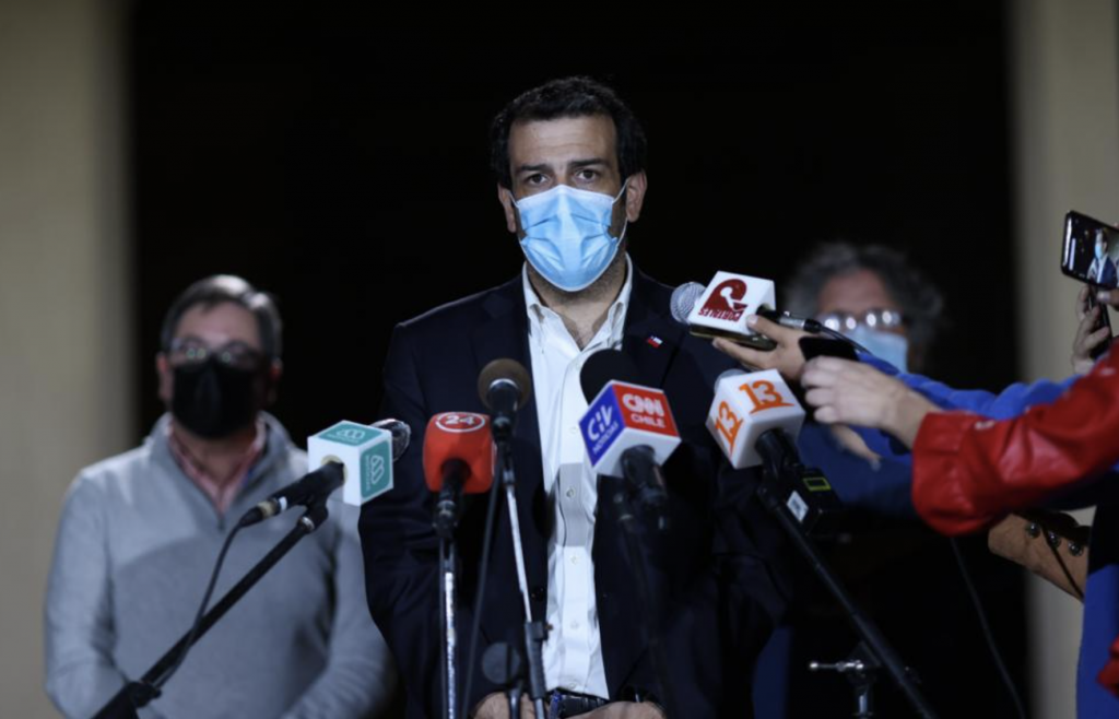 Ministro Delgado valora reunión con alcaldes por plan de vacunación: “Nos pareció oportuno para poder ir aclarando algunas dudas”