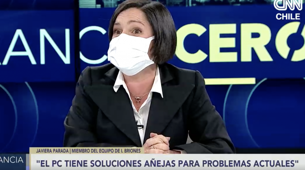 Javiera Parada sobre candidatura de Daniel Jadue: “El PC tiene soluciones añejas a problemas actuales”