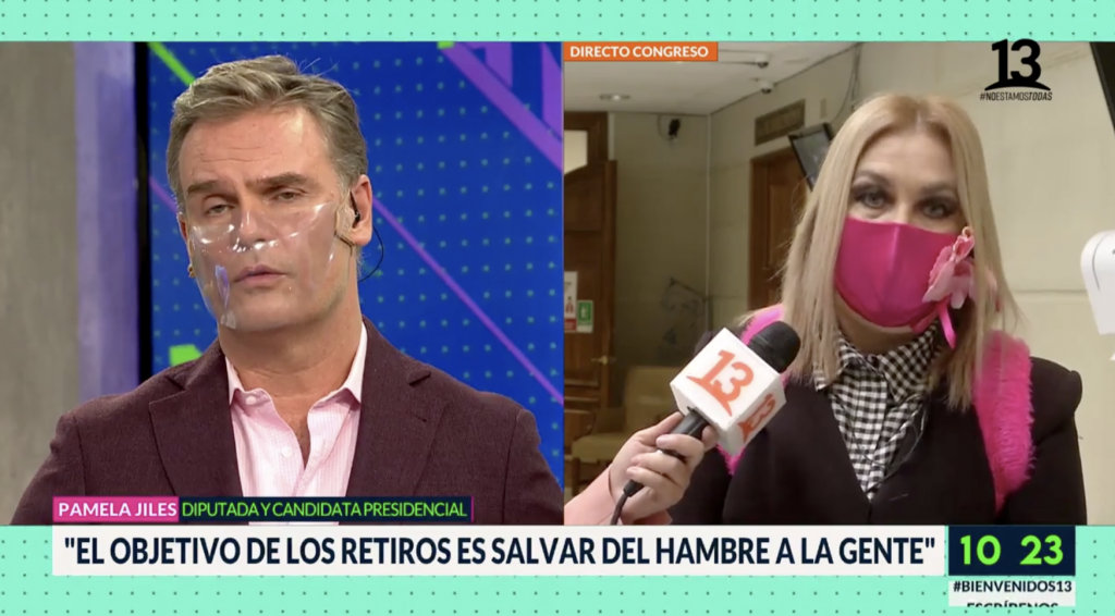“A mí preguntas pelotudas, no”: Pamela Jiles protagoniza tensa entrevista con Amaro Gómez-Pablos y asegura que las AFP “están destruidas”