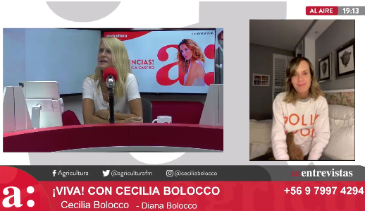“Con el dolor aprendí a entender a quienes tanto me han atacado”: Cecilia Bolocco se sinceró con su hermana Diana durante el primer capítulo de su programa radial