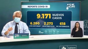 Minsal reporta más de 9 mil casos nuevos de Covid-19: la cifra más alta de toda la pandemia