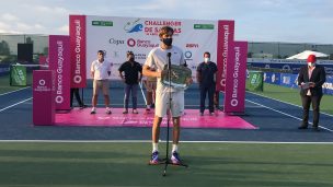 Nicolás Jarry se coronó campeón en Salinas y volverá al Top 400