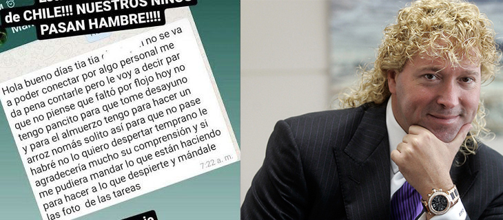 Farkas ayudó a madre que no despertó a su pequeño hijo para ir a clases por conmovedora causa