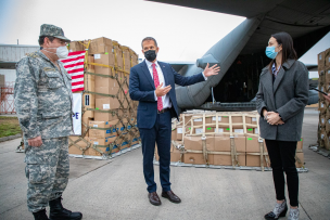 Estados Unidos realizó donación de utensilios de protección personal a Chile