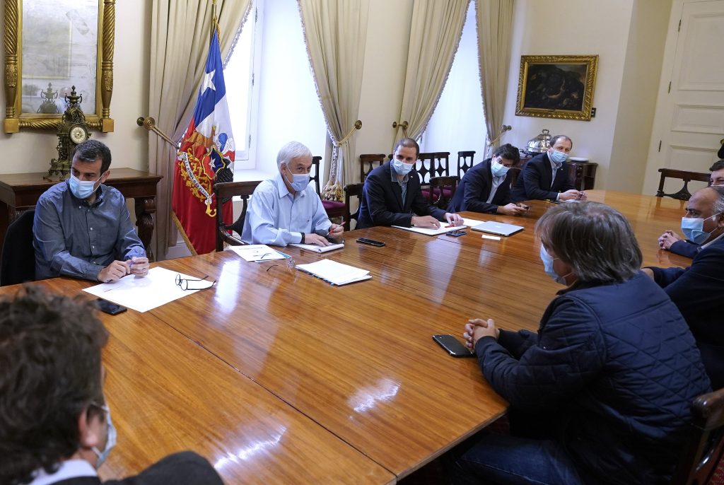 Presidente Piñera encabeza comité político en La Moneda por proyecto propio de tercer retiro de fondos