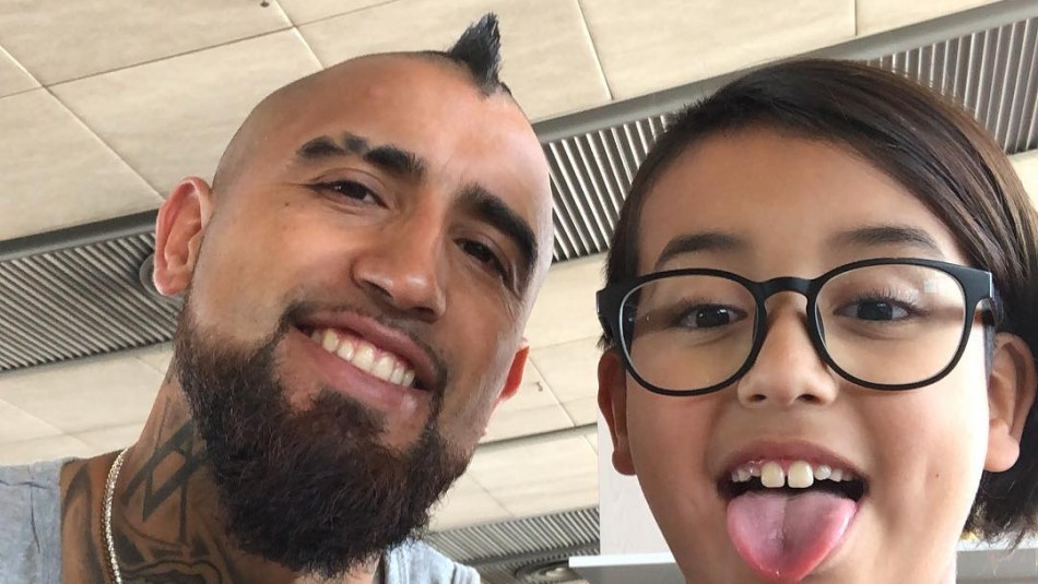 Arturo Vidal finalmente se reunió con sus hijos: “Los necesitaba con todo mi corazón”