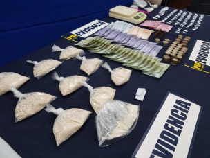 PDI incauta más de 52 kilos de droga oculta en neumáticos en Valparaíso