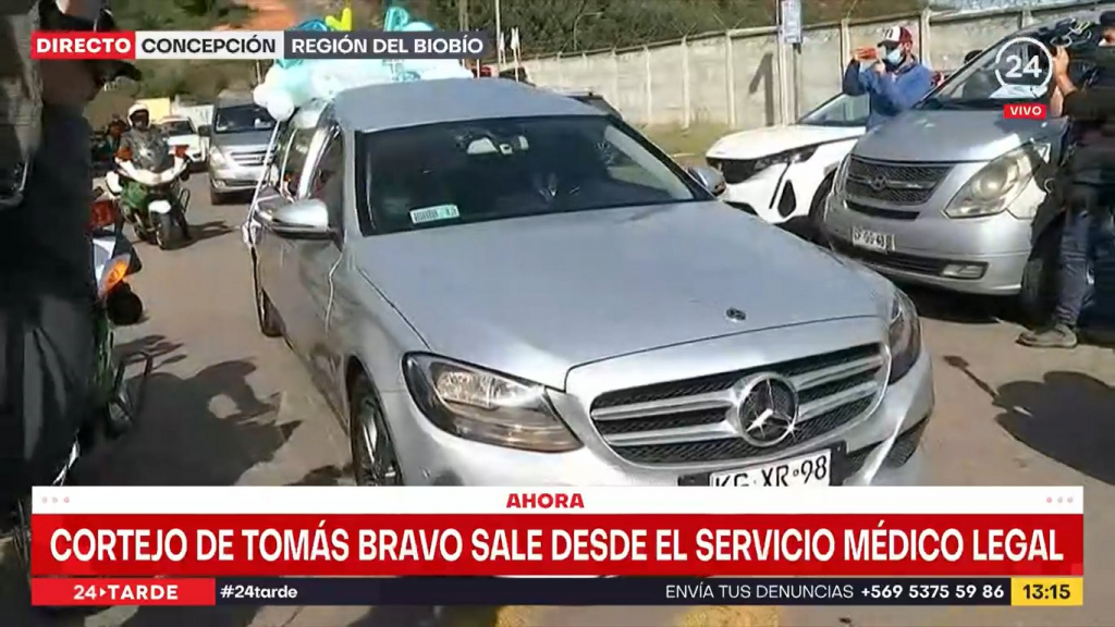 Inicia el cortejo fúnebre de Tomás Bravo tras casi dos meses de haber estado en el SML
