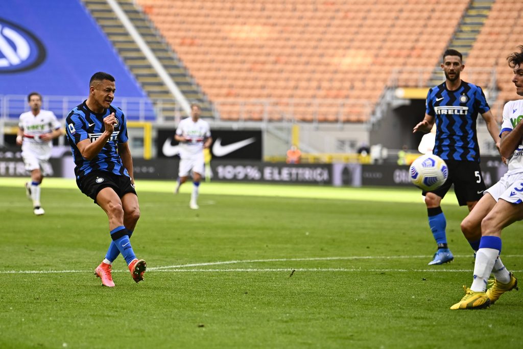 Alexis Sánchez fue el “alma de la fiesta” en la goleada del Inter de Milán