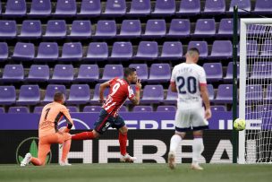 Atlético Madrid se quedó con La Liga y sentenció al Real Valladolid de Fabián Orellana