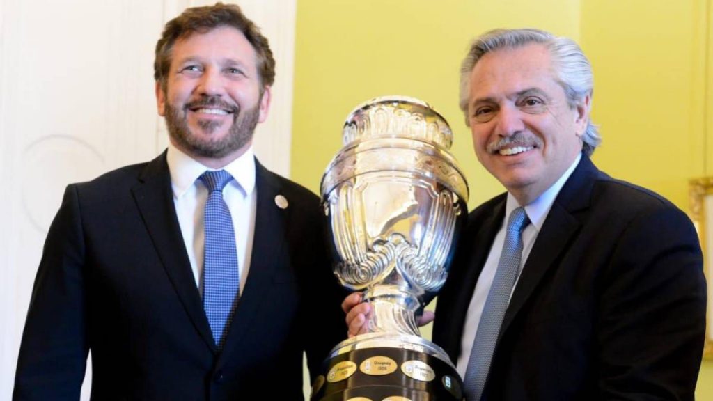 Presidente de Argentina reivindicó el “compromiso” con la organización de la Copa América