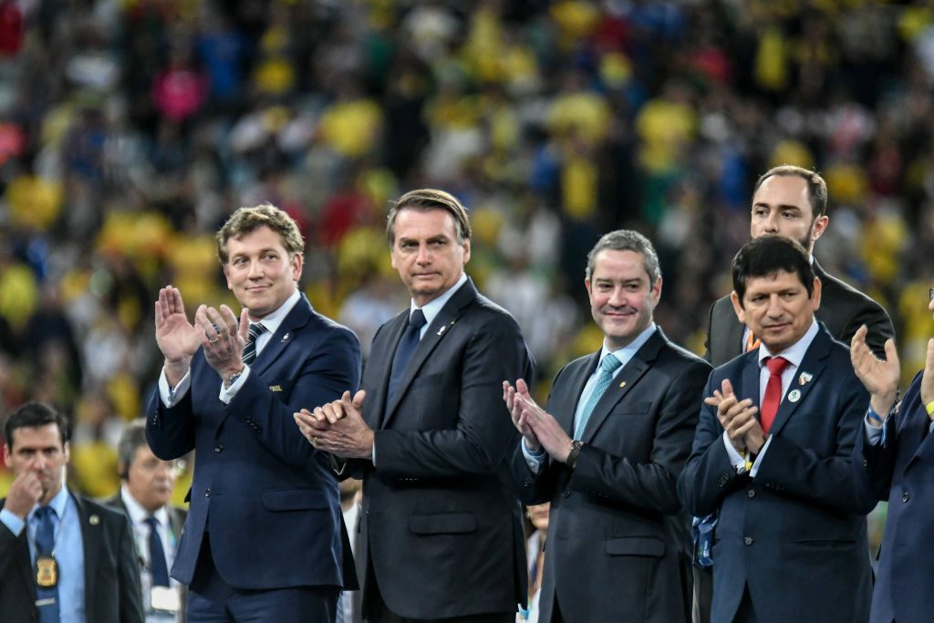 Presidente de la Conmebol agradeció a Jair Bolsonaro por organización de la Copa América 2021