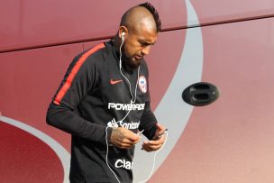 Arturo Vidal llegó a Chile y se sumó a los trabajos de la Roja: 